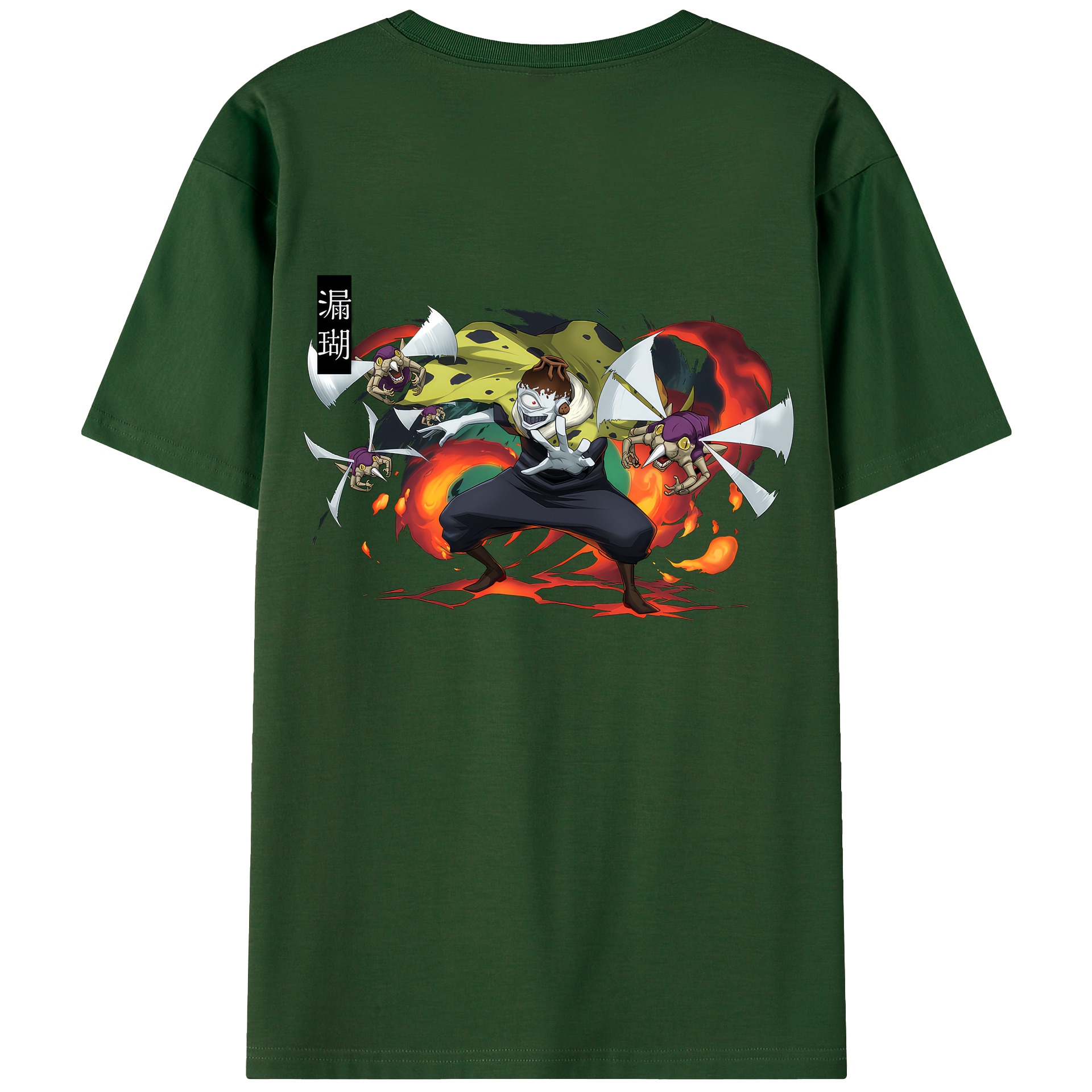 （画像用） 呪術廻戦 Jujutsu Kaisen 綿100％半袖Tシャツ（背面プリント）